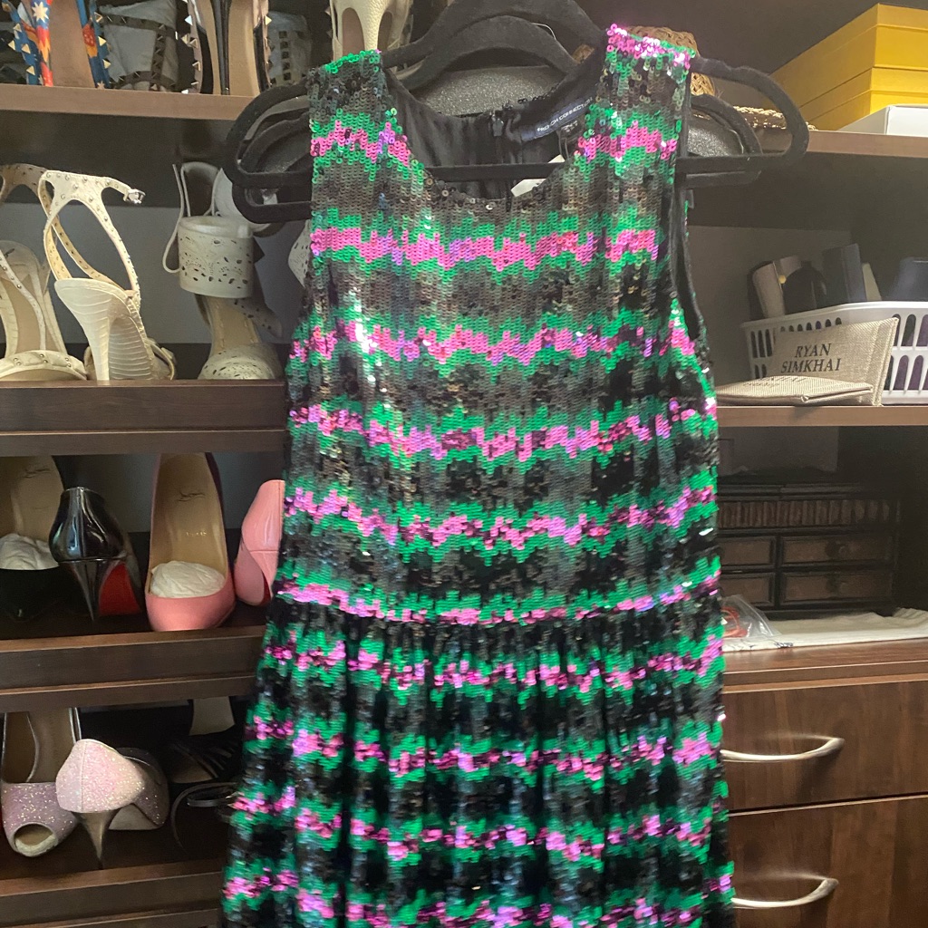 Sequin Cocktail Dress. Never Worn. Size 6